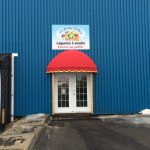 Canevas Mirabel auvent Commercial auvent de porte