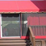 Canevas mirabel auvent résidentiel style chapiteau