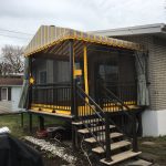 Canevas Mirabel auvent résidentiel